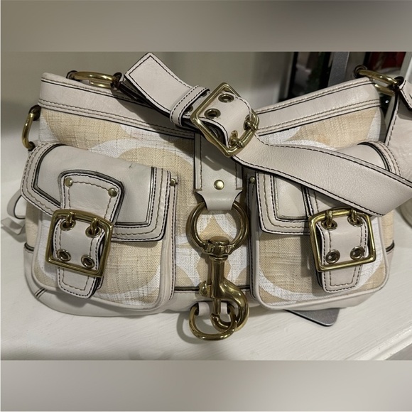 Coach Handbags - Coach Vintage Legacy Double Flap Handbag